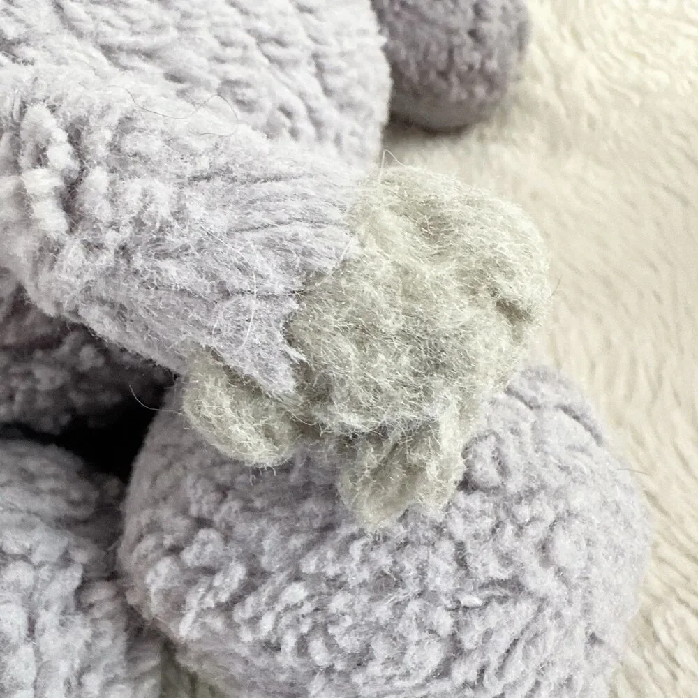 Manhattan Toy Emmet Elephant Gray Ribbed 13